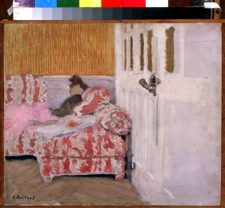 On the Sofa (The white room) from Edouard Vuillard