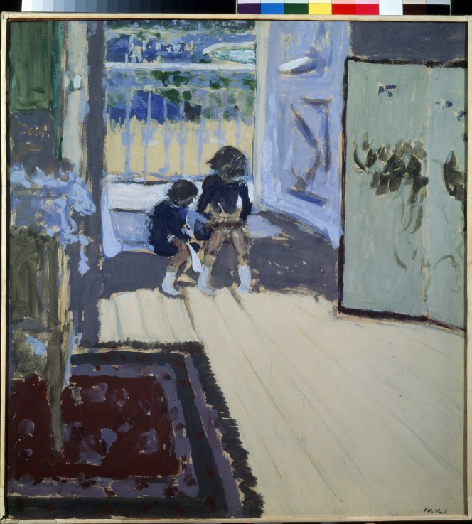 Children in a room from Edouard Vuillard