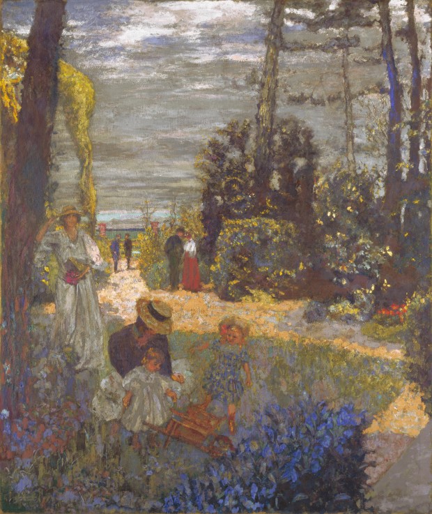 The Terrace at Vasouy, the Garden from Edouard Vuillard