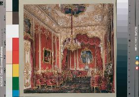 Interiors of the Winter Palace. The Boudoir of Empress Maria Alexandrovna