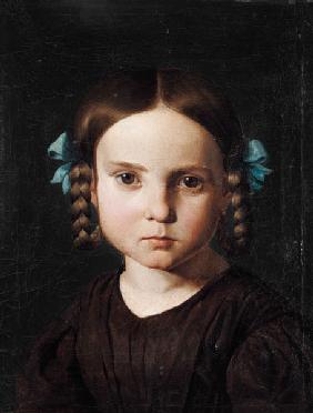 Portrait of Karoline of Steinle as a child.
