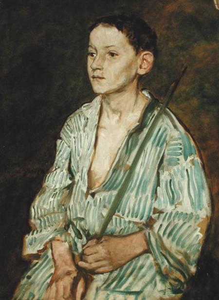 Portrait of a Boy from Eduard Karl Franz von Gebhardt