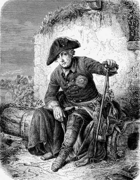 Frederick the Great (From the Illustrirte Zeitung) from Eduard Kretzschmar