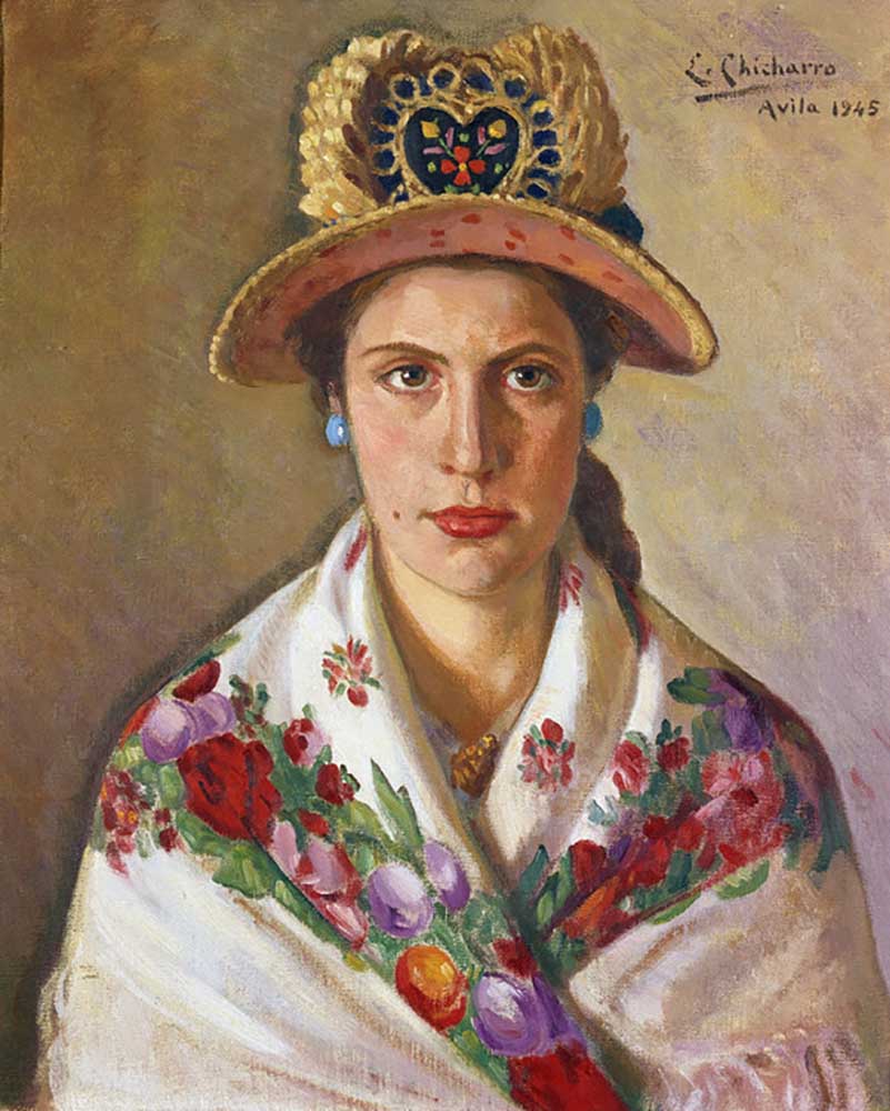 Woman from Avila from Eduardo Chicharro y Agüera