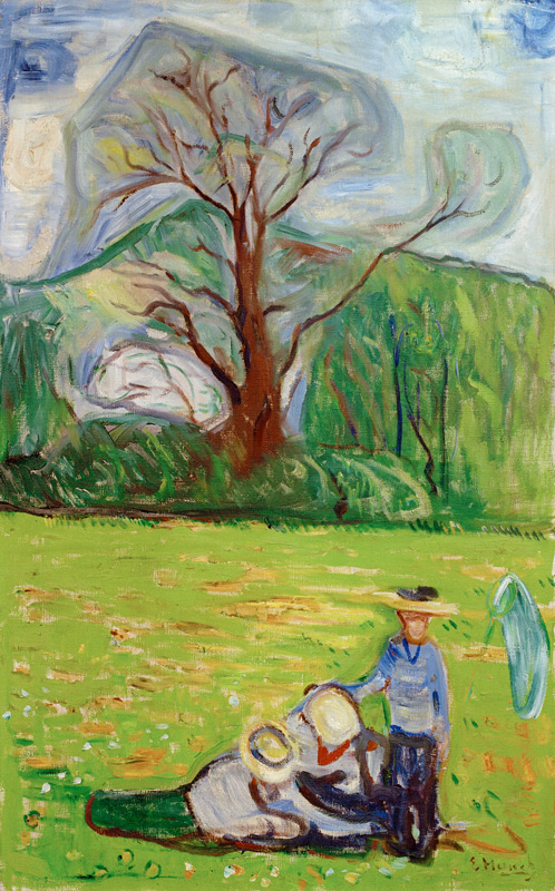 Spring Landscape from Edvard Munch