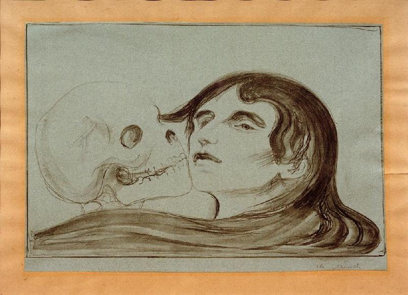 The Kiss of Death from Edvard Munch