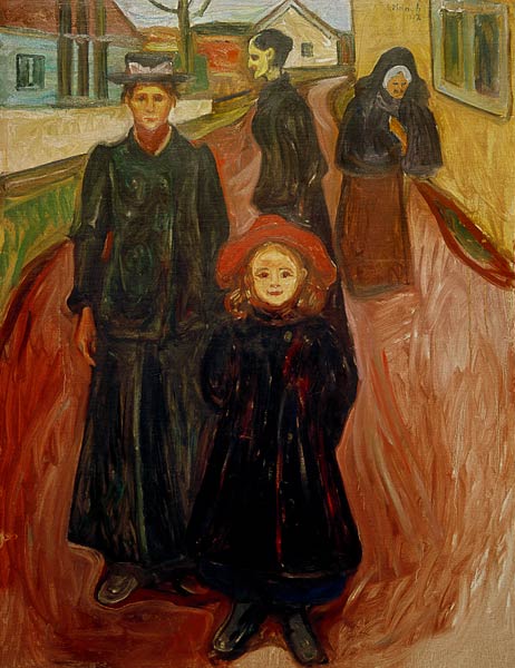 The Four Ages of Life from Edvard Munch