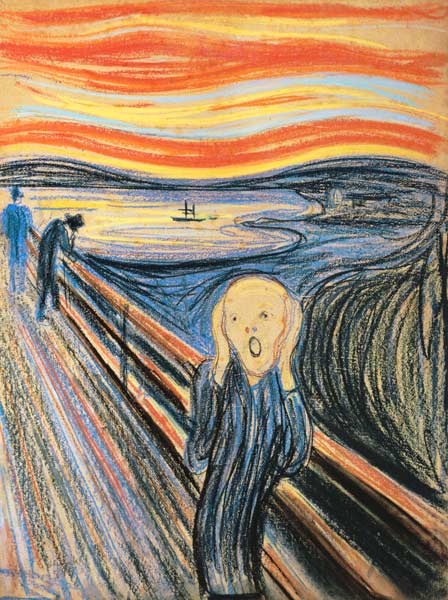The cry. from Edvard Munch