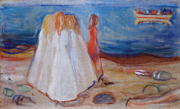 Girls at the Seaside from Edvard Munch