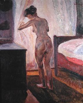 Standing Nude at the Window