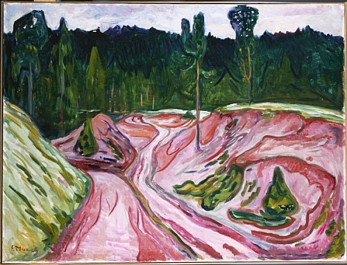 Thueringer Wald from Edvard Munch