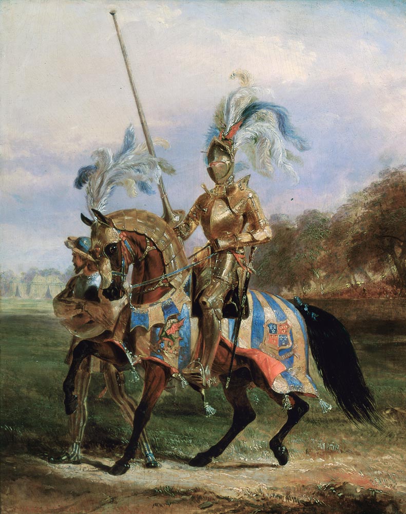 At Eglinton, Lord of the Tournament from Edward Henry Corbould