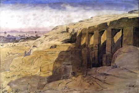 Derr, Egypt from Edward Lear