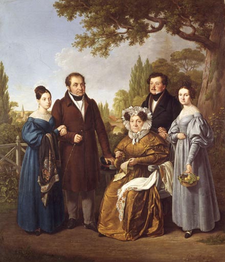 Familienbild from Egidius Mengelberg