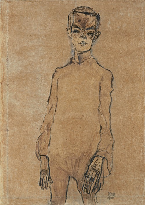 Self-Portrait from Egon Schiele