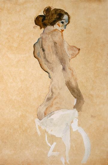 Standing Female Nude