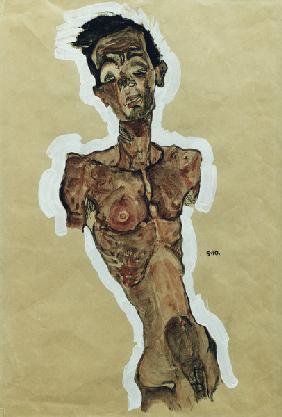 Self-Portrait Nude 1910