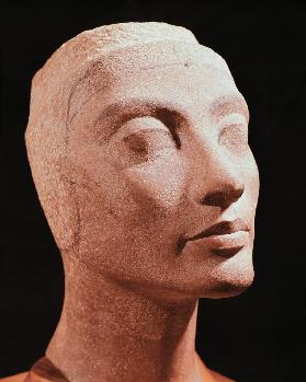 Unfinished head of Nefertiti, New Kingdom