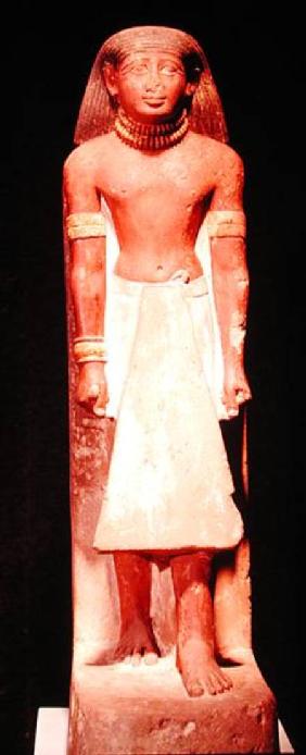 Statue of a man in a loincloth, New Kingdom