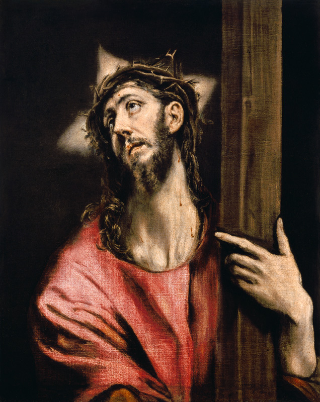 Christ with the Cross from El Greco (aka Dominikos Theotokopulos)