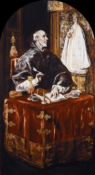 St. Ildephonsus from El Greco (aka Dominikos Theotokopulos)