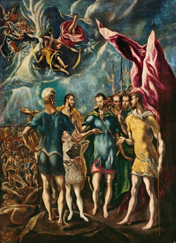 El Greco / Martyrdom St. Maurice from El Greco (aka Dominikos Theotokopulos)