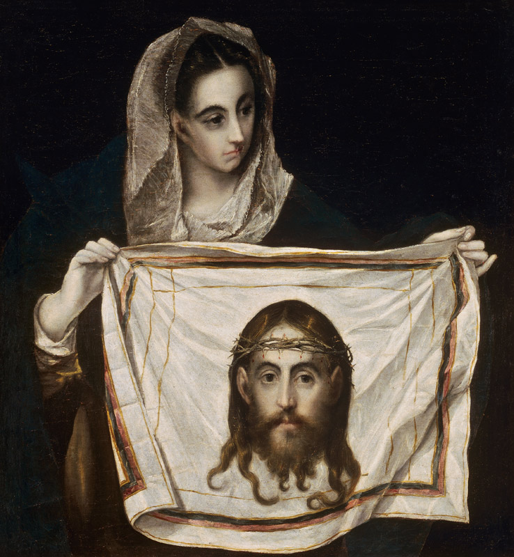 Saint Veronica from El Greco (aka Dominikos Theotokopulos)