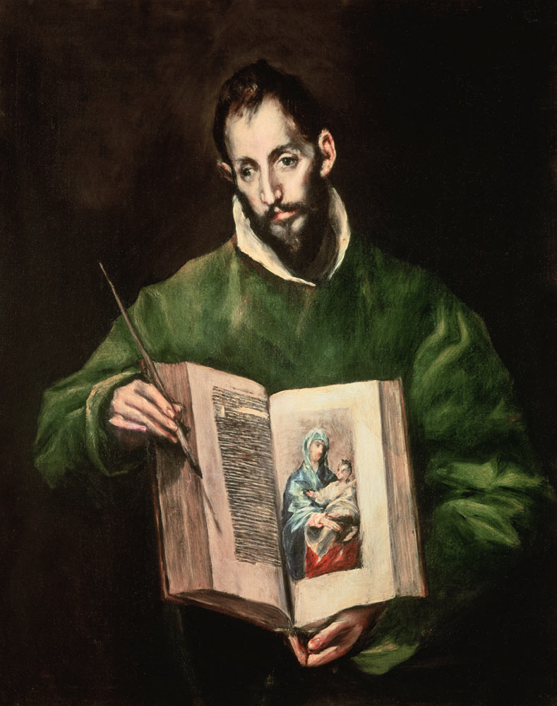 St. Luke from El Greco (aka Dominikos Theotokopulos)