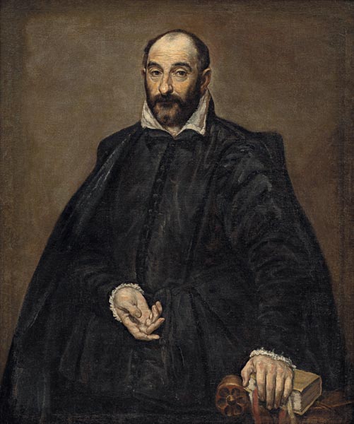 Portrait of a Man from El Greco (aka Dominikos Theotokopulos)