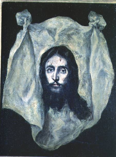 Face of the Christ from El Greco (aka Dominikos Theotokopulos)