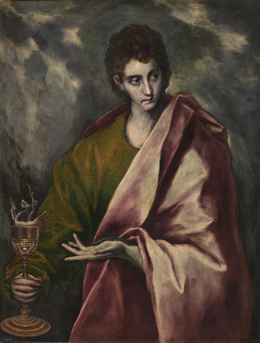 Saint John the Evangelist from El Greco (aka Dominikos Theotokopulos)