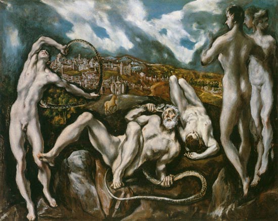 Laokoon from El Greco (aka Dominikos Theotokopulos)