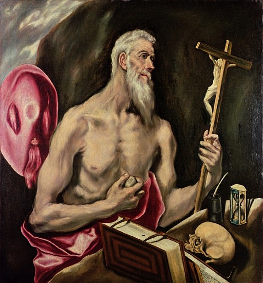 St. Jerome from El Greco (aka Dominikos Theotokopulos)