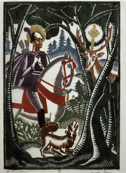 Saint-Hubert, 1938. from  eigentl. Jean Morin Morin-Jean