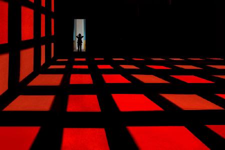 In the red maze