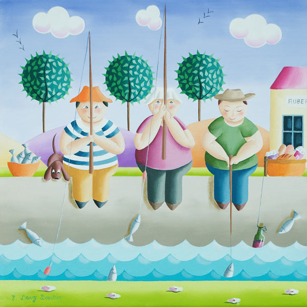 Les trois pêcheurs from Elisabeth Davy-Bouttier