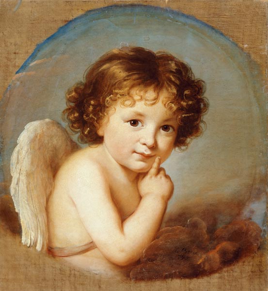 Cupid from Elisabeth Louise Vigee-Lebrun