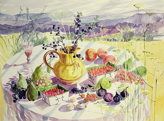 French Table (w/c)  from Elizabeth Jane  Lloyd