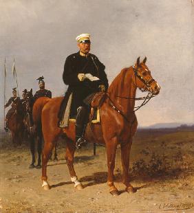 Bismarck zu Pferde