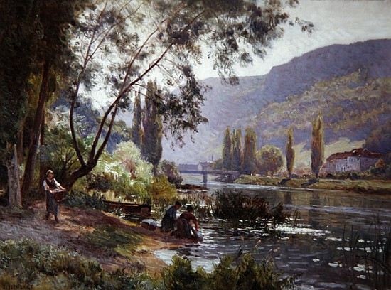 At the River''s Edge from Emile Isenbart