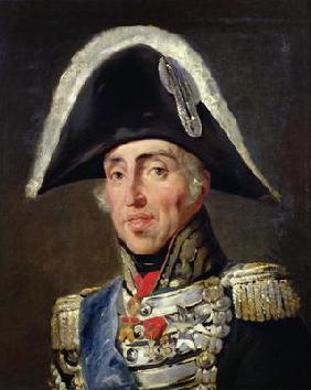 Portrait of Charles X (1757-1836) King of France and Navarre (oil on canvas)
