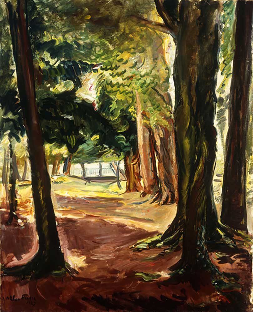 Trees near the Cote de Grace; Les Arbres Pres de la Cote de Grace, 1937 from Emile Othon Friesz