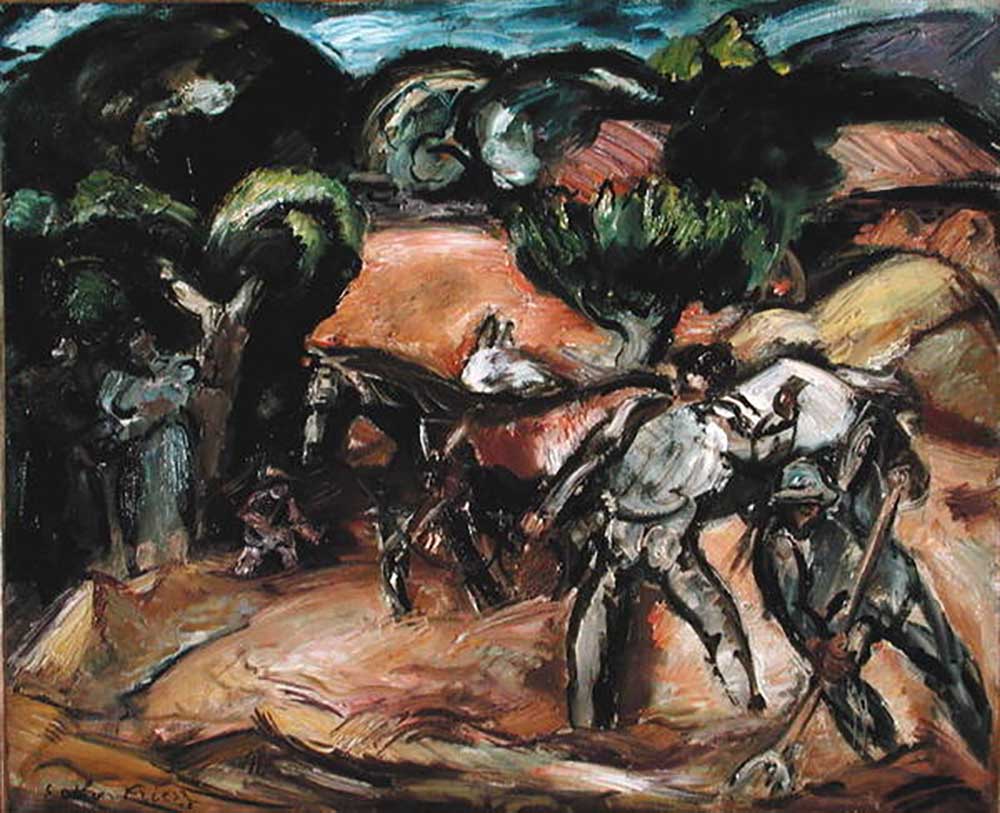 Farming Scene, 1926 from Emile Othon Friesz
