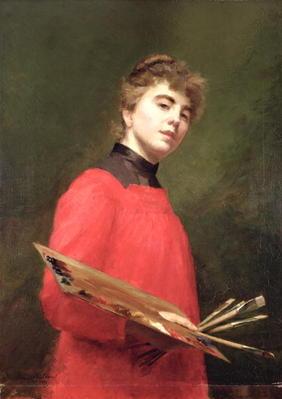 Self Portrait, 1889 (oil on canvas)