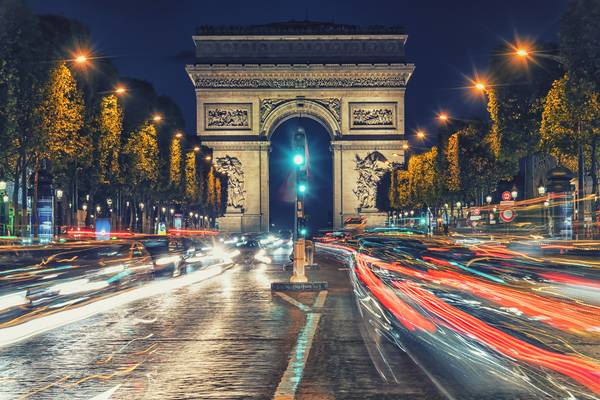 Champs-Elysees By Night from emmanuel charlat