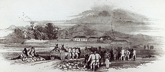 Norfolk Island, from ''The Illustrated London News'', 12th June 1847 from English School