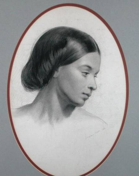Portrait of a Girl from English School