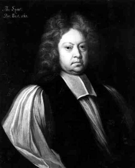 Portrait of Thomas Sprat (1635-1713), Bishop of Rochester and Dean of Westminster from English School
