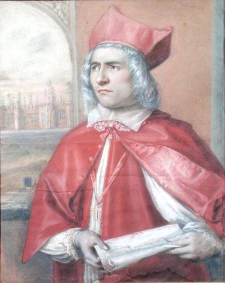 Portrait of Thomas Wolsey (c.1475-1530) from English School