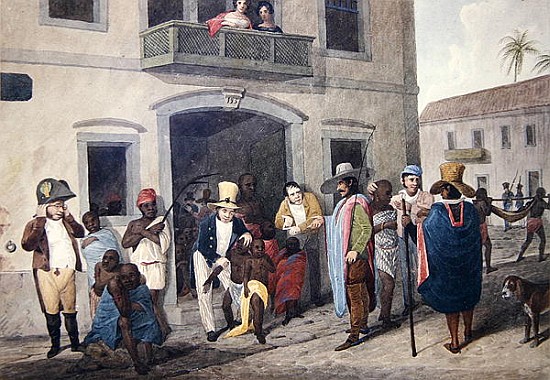 Slaves in Brazil from English School